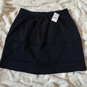 J.Crew Black Mini Skirt NWT